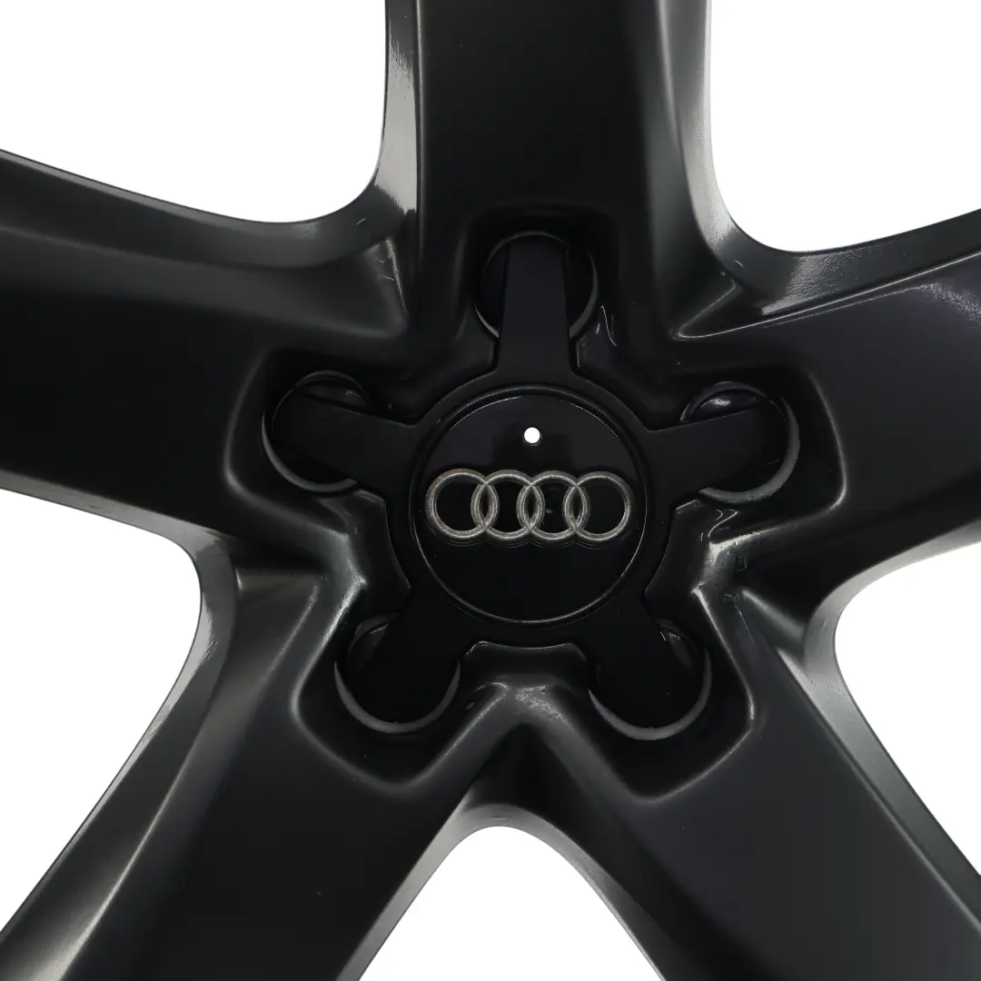 Alloy Rim 19" 9J ET:33 Star Spoke to Audi A8 4H D4 Black Wheel with Part number 4H0601025BB Audi A8 4H D4 Black Wheel Alloy Rim 19" 9J ET:33 Star Spoke - SKU 4H0601025BB-3 - Part number 4H0601025BB