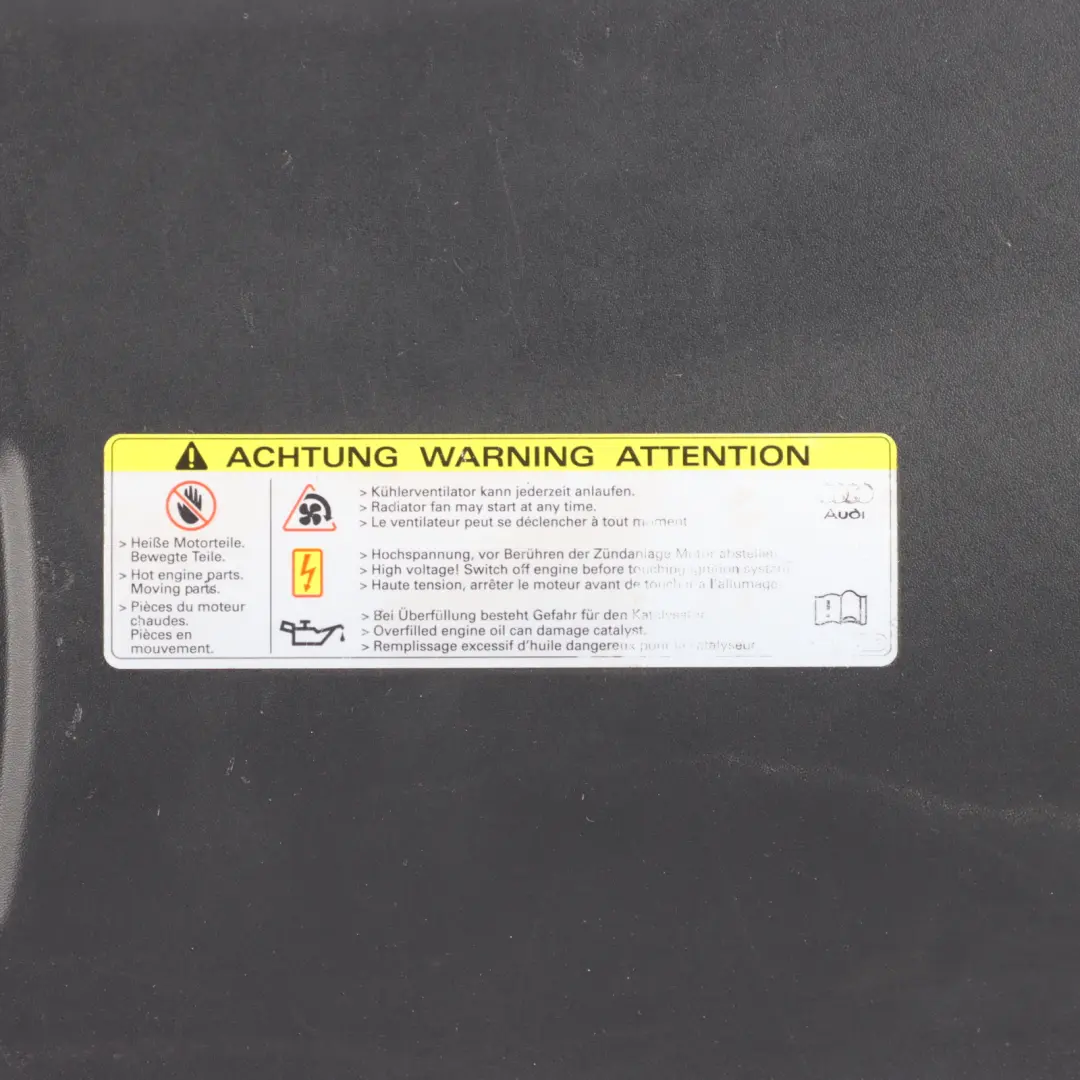 Audi A8 D4 Front Bumper Slam Panel Radiator Cover Support Upper - SKU 4H0807081 - Part number 4H0807081
