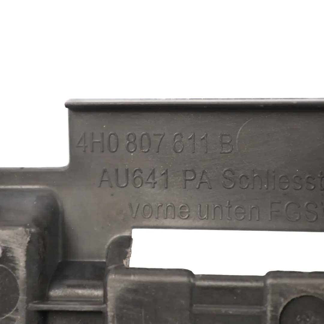 Underbody Underfloor Tray Covering Panel to Audi A8 D4 Engine with Part number 4H0807611B Audi A8 D4 Engine Underbody Underfloor Tray Covering Panel - SKU 4H0807611B - Part number 4H0807611B