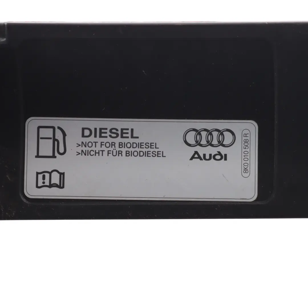 Audi A8 D4 Fuel Flap Cover Pot Carrier Mount Housing Diesel - SKU 4H0809857B - Part number 4H0809857B