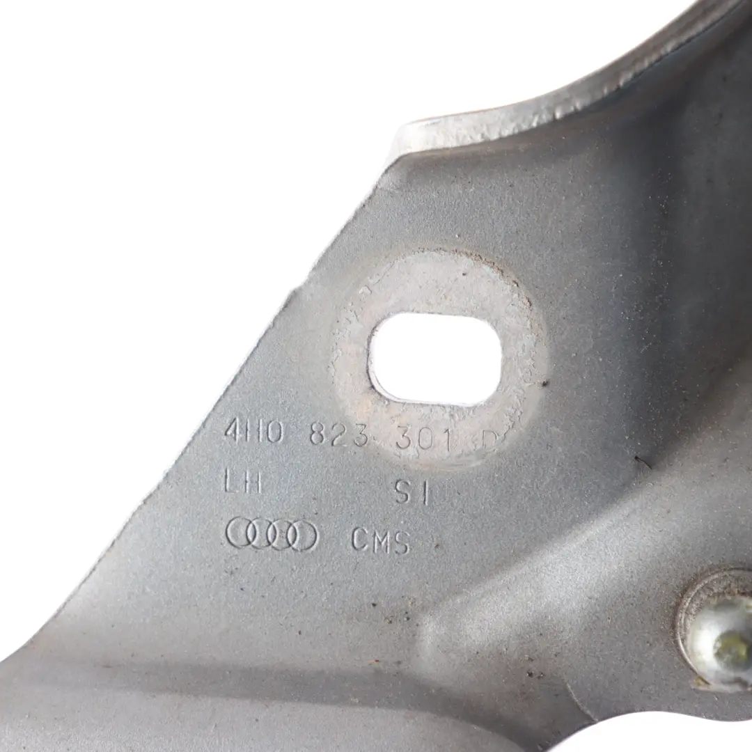 Audi A8 D4 Bonnet Lid Hinge Front Left N/S Quartz Grey - Y7G - SKU 4H0823301D-QGR - Part number 4H0823301D