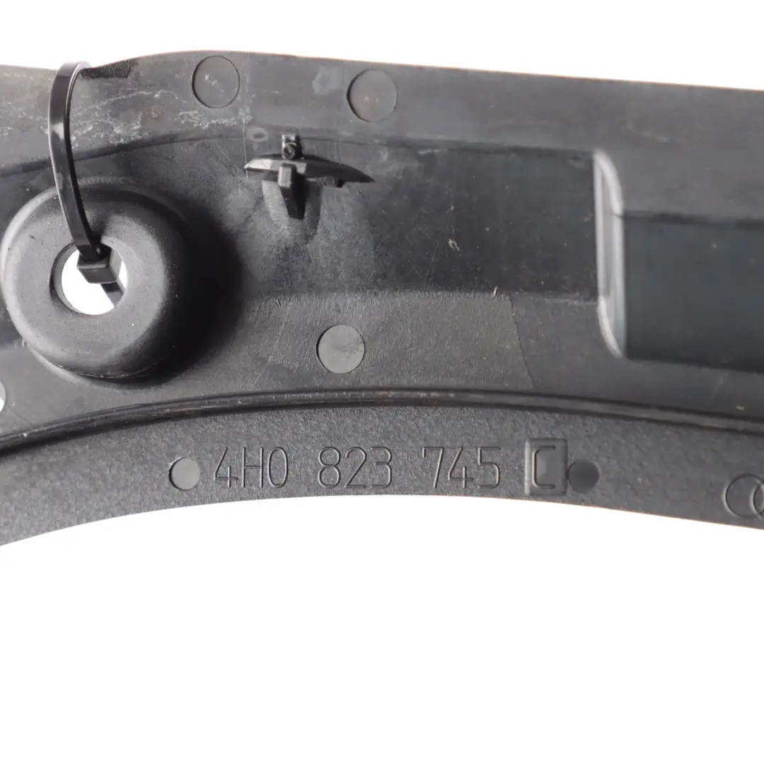 Front Anti Diebstahl Schutz Oben Flügel Abdeckung Links für Audi A8 D4 mit Teilenummer 4H0823745C Audi A8 D4 Front Anti Diebstahl Schutz Oben Flügel Abdeckung Links - SKU 4H0823745C - Teilenummer 4H0823745C