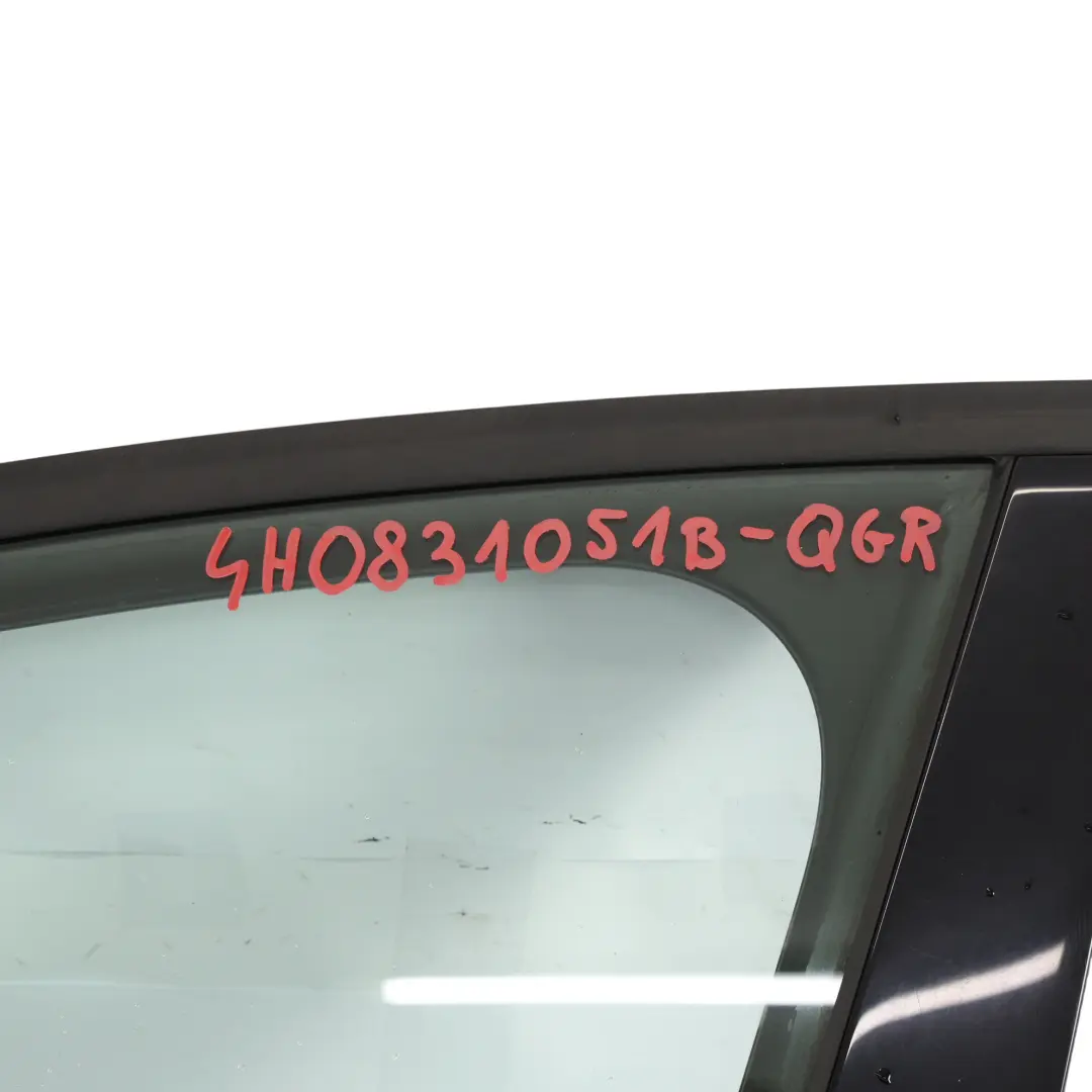 Audi A8 D4 Door Front Left N/S Covering Panel Quartz Grey Metallic - Y7G - SKU 4H0831051B-QGR - Part number 4H0831051B