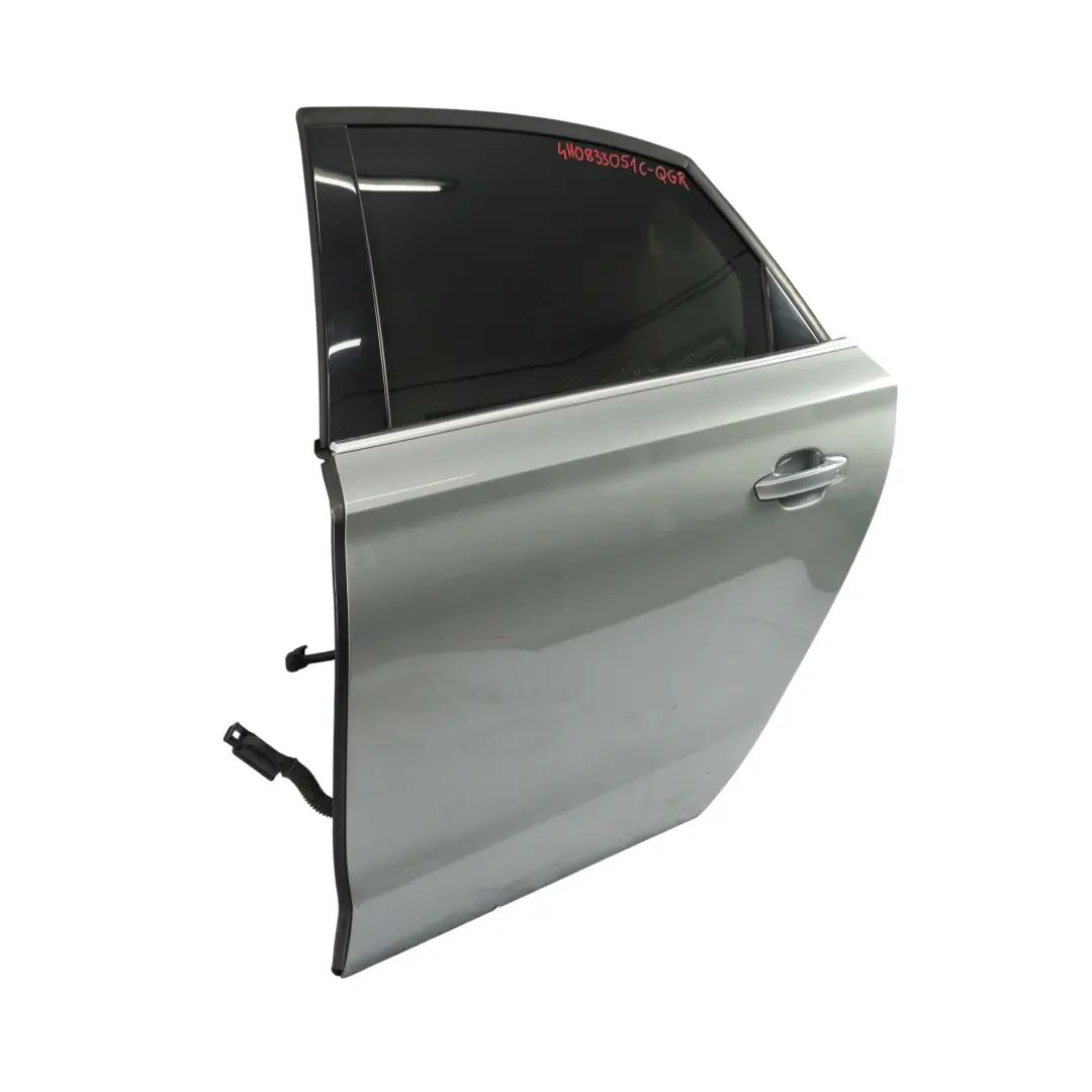 Porta Posteriore Sinistra Pannello Quarzo Grigio Metallizzato - Y7G per Audi A8 D4 con numero di parte 4H0833051C Audi A8 D4 Porta Posteriore Sinistra Pannello Quarzo Grigio Metallizzato - Y7G - SKU 4H0833051C-QGR - Numero di parte 4H0833051C