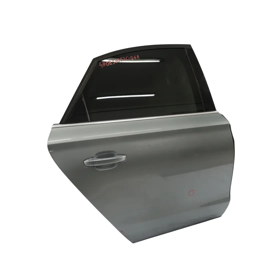 Audi A8 D4 Tür Hinten Rechts Verkleidungsplatte Quarzgrau Metallic - Y7G - SKU 4H0833052C-QGR - Teilenummer 4H0833052C