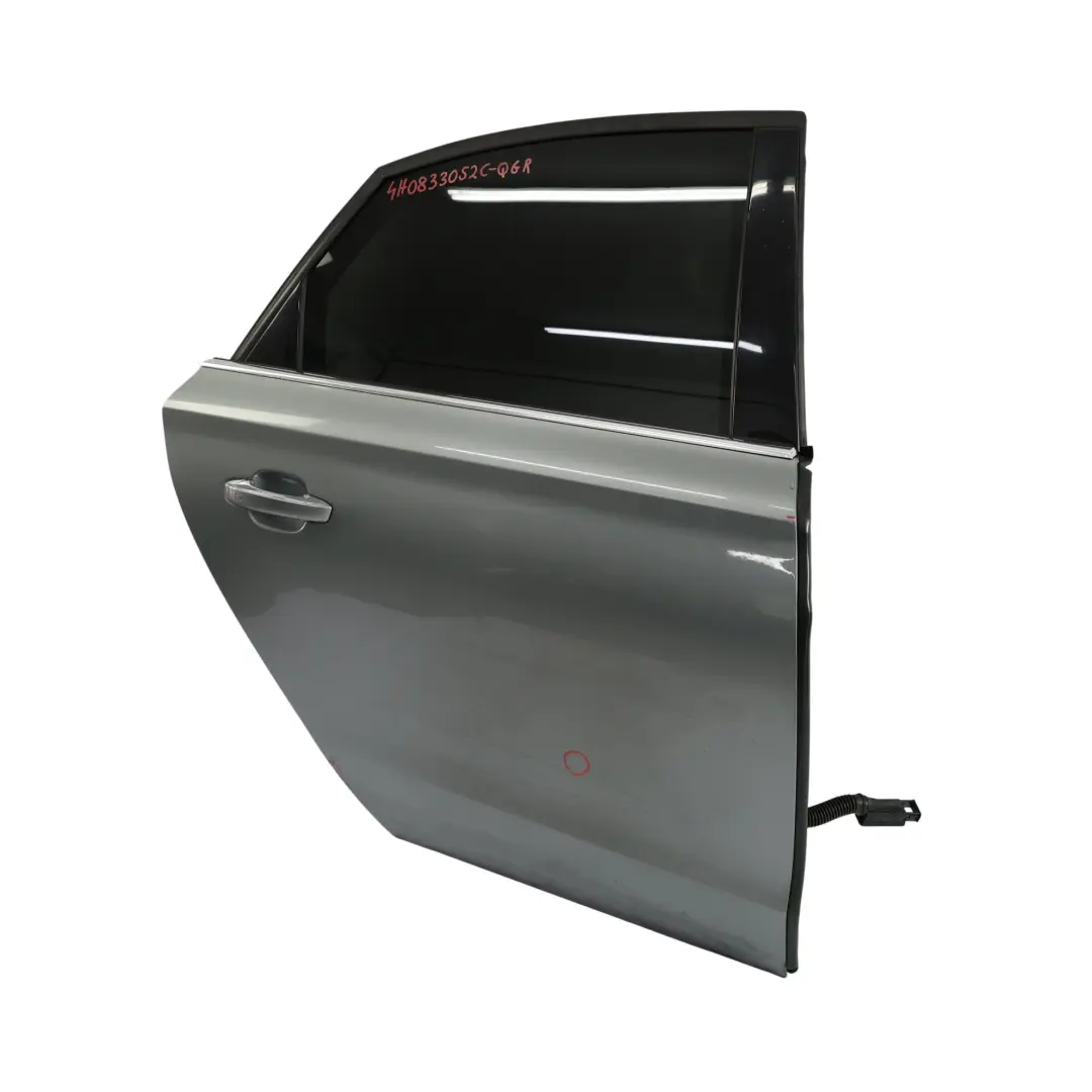Audi A8 D4 Tür Hinten Rechts Verkleidungsplatte Quarzgrau Metallic - Y7G - SKU 4H0833052C-QGR - Teilenummer 4H0833052C