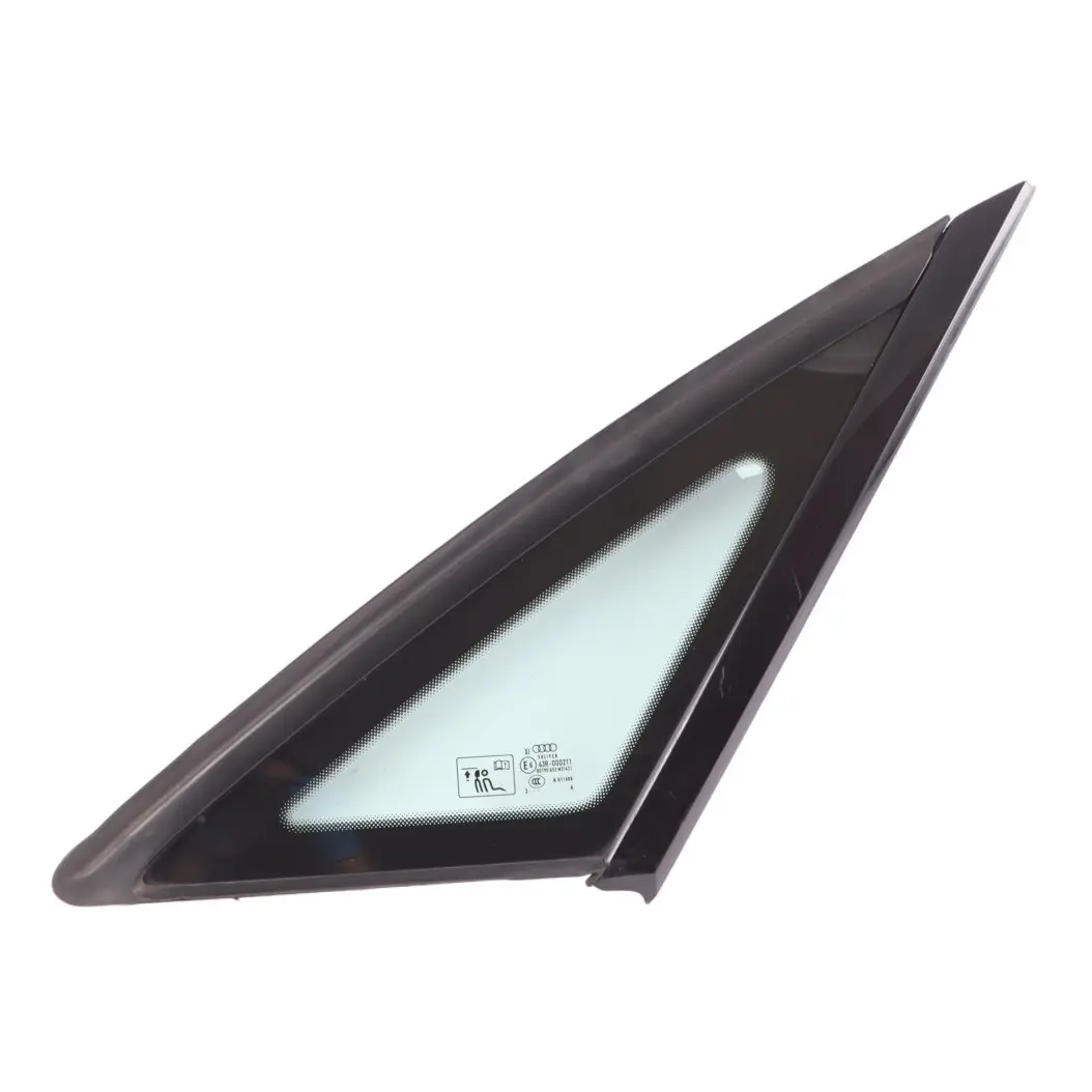 Quarter Window Glass Rear Right O/S Glass Glazing AS2 to Audi A8 D4 with Part number 4H0845300D Audi A8 D4 Quarter Window Glass Rear Right O/S Glass Glazing AS2 - SKU 4H0845300D - Part number 4H0845300D