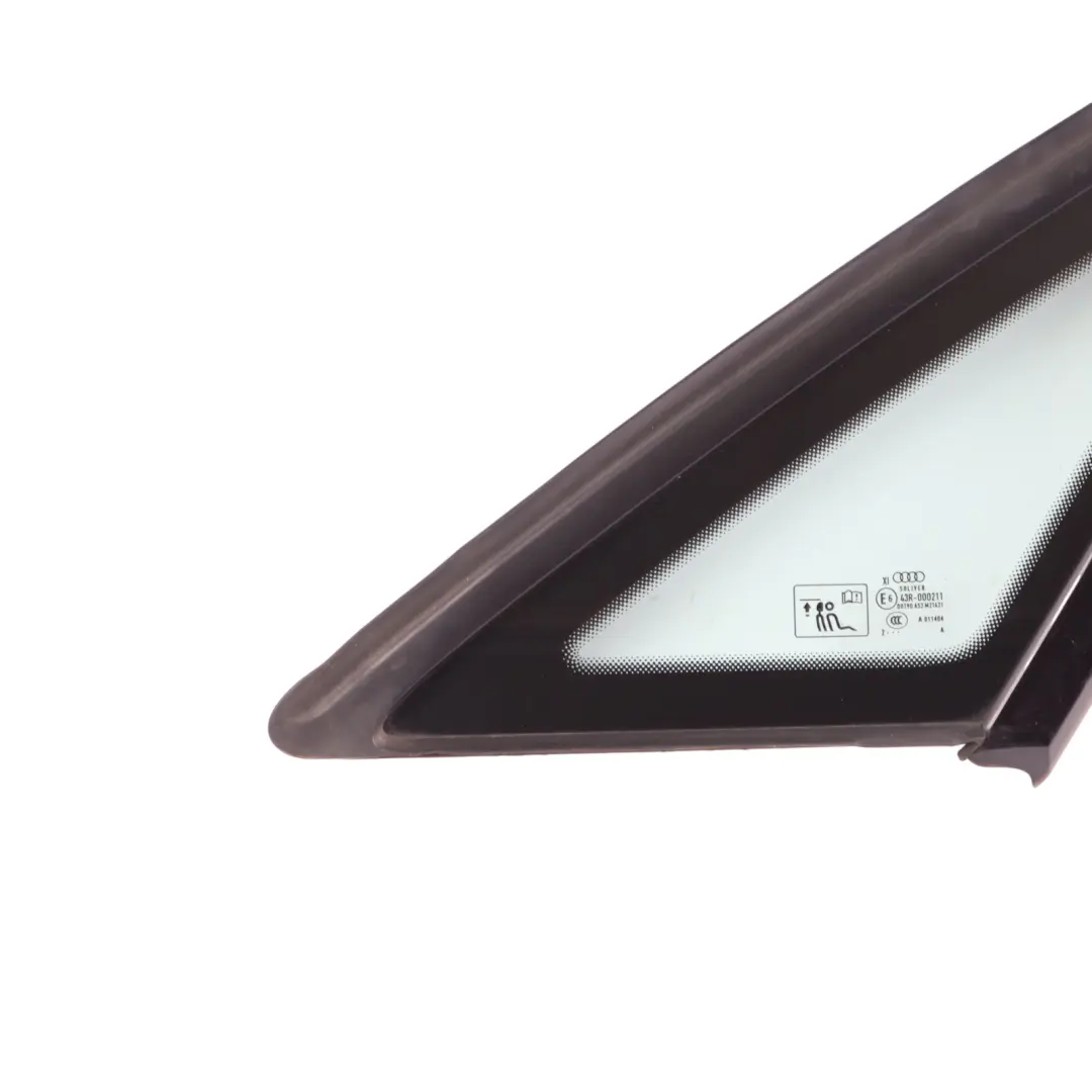 Quarter Window Glass Rear Right O/S Glass Glazing AS2 to Audi A8 D4 with Part number 4H0845300D Audi A8 D4 Quarter Window Glass Rear Right O/S Glass Glazing AS2 - SKU 4H0845300D - Part number 4H0845300D