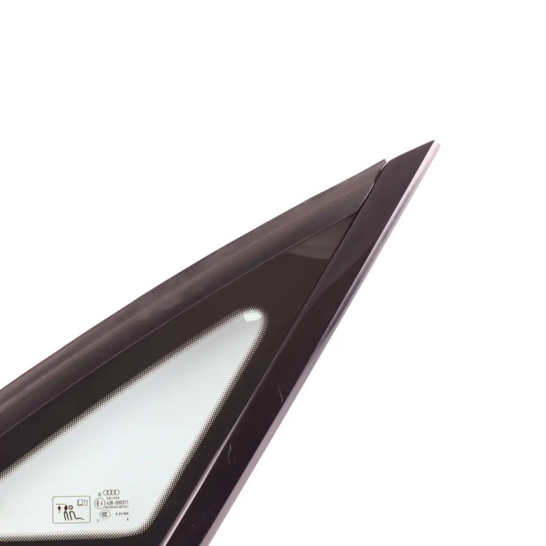 Quarter Window Glass Rear Right O/S Glass Glazing AS2 to Audi A8 D4 with Part number 4H0845300D Audi A8 D4 Quarter Window Glass Rear Right O/S Glass Glazing AS2 - SKU 4H0845300D - Part number 4H0845300D