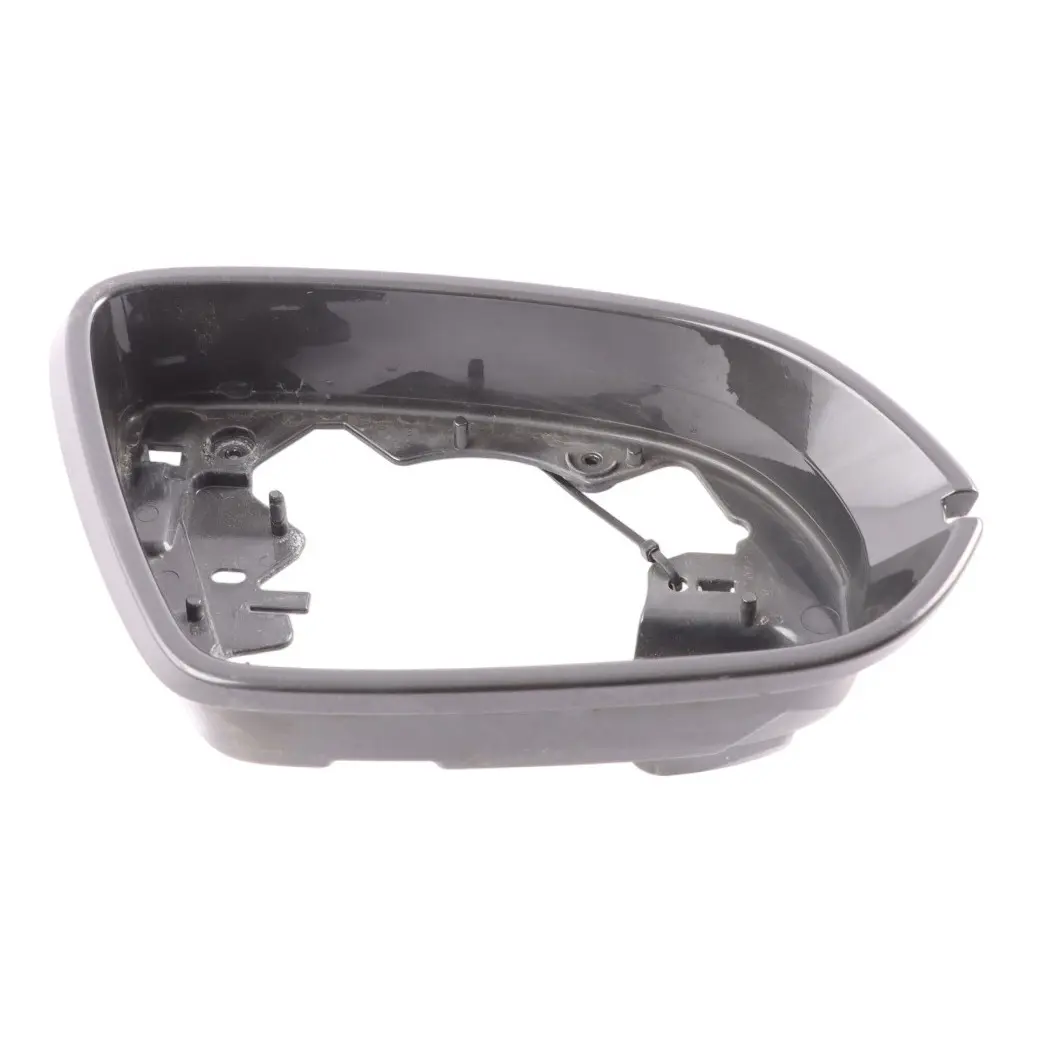 Audi A8 D4 Door Wing Mirror Exterior Frame Trim Right O/S Oolong Grey - X7U - SKU 4H0857240-OGR - Part number 4H0857240