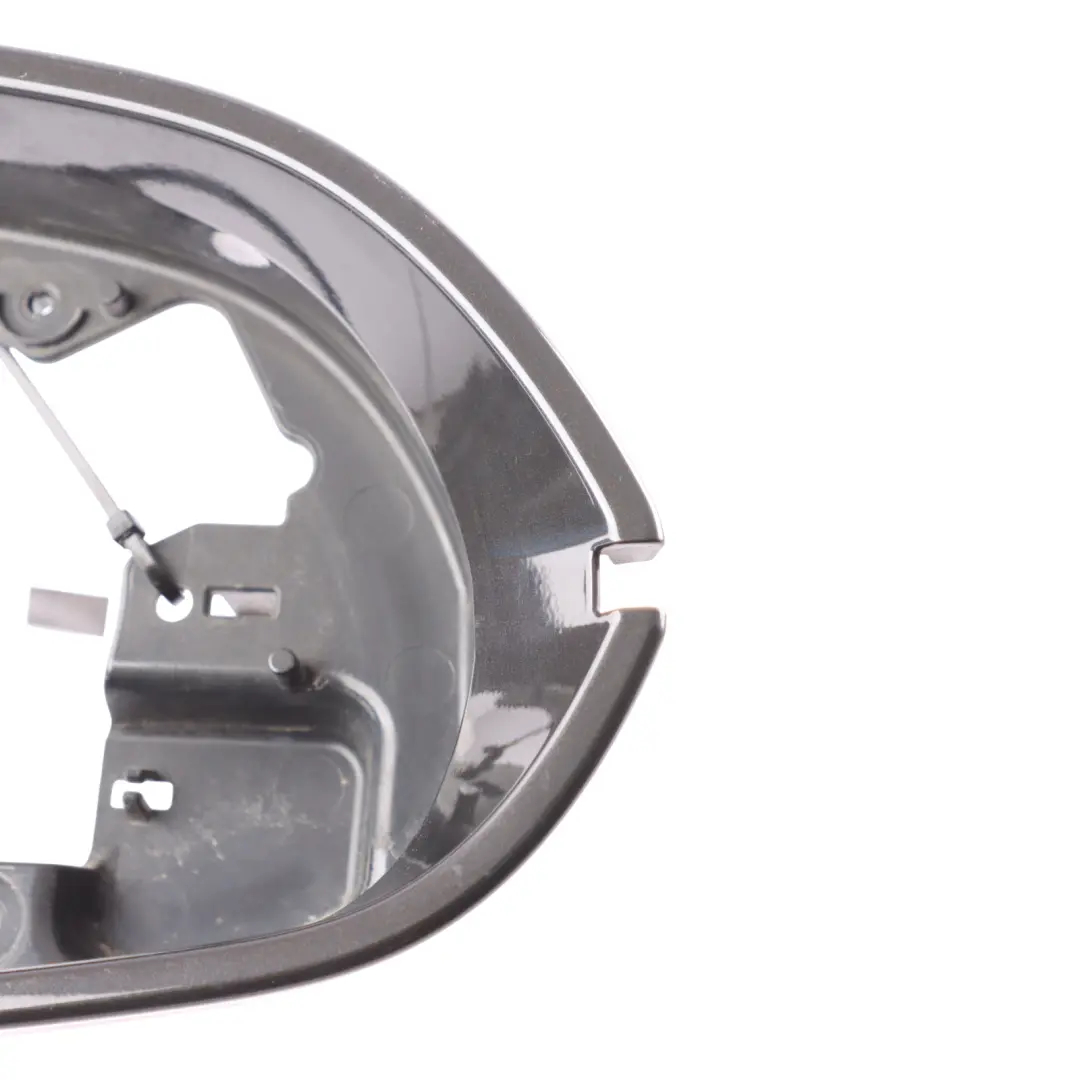 Audi A8 D4 Door Wing Mirror Exterior Frame Trim Right O/S Oolong Grey - X7U - SKU 4H0857240-OGR - Part number 4H0857240
