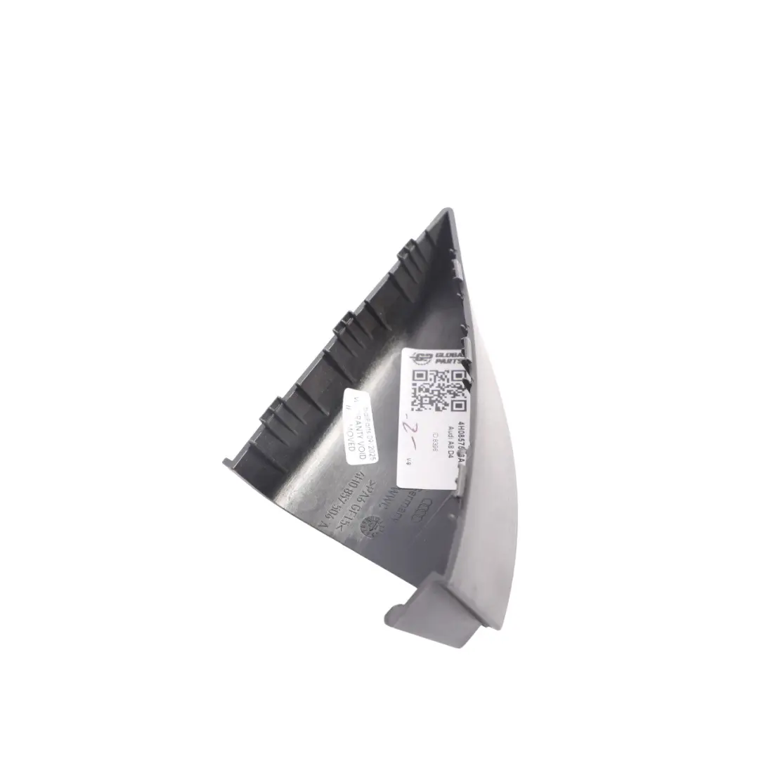 Internal Door Wing Mirror Trim Cover Panel Right O/S to Audi A8 D4 with Part number 4H0857506A Audi A8 D4 Internal Door Wing Mirror Trim Cover Panel Right O/S - SKU 4H0857506A - Part number 4H0857506A