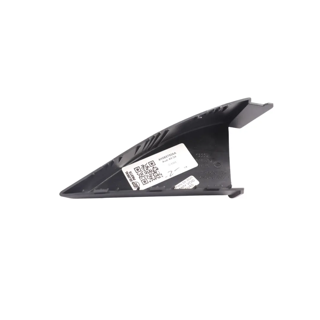 Internal Door Wing Mirror Trim Cover Panel Right O/S to Audi A8 D4 with Part number 4H0857506A Audi A8 D4 Internal Door Wing Mirror Trim Cover Panel Right O/S - SKU 4H0857506A - Part number 4H0857506A