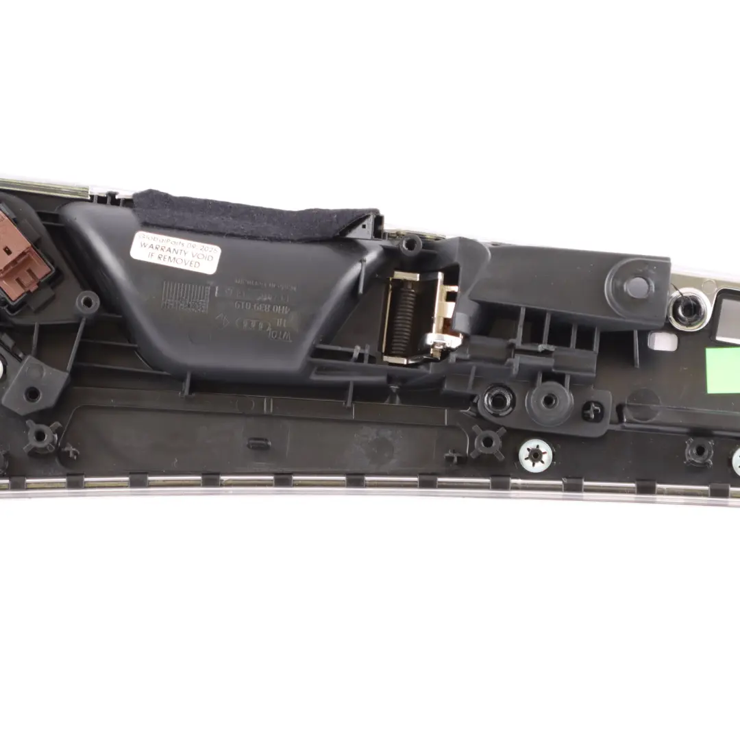 Door Card Aperture Aluminium Trim Panel Rear Left N/S 4H0867373B to Audi A8 D4 with Part number 4H0867085B Audi A8 D4 Door Card Aperture Aluminium Trim Panel Rear Left N/S 4H0867373B - SKU 4H0867085B - Part number 4H0867085B