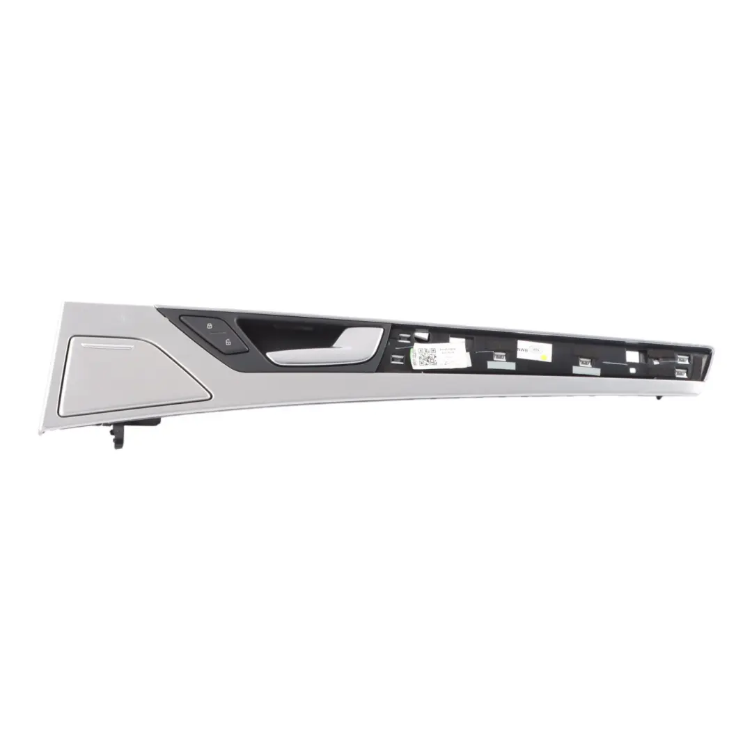 Audi A8 D4 Door Card Strip Aluminium Silver Rear Left N/S Trim Panel - SKU 4H0867086B - Part number 4H0867086B