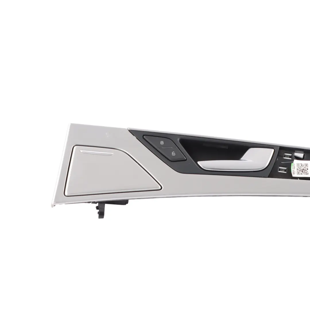 Door Card Strip Aluminium Silver Rear Left N/S Trim Panel to Audi A8 D4 with Part number 4H0867086B Audi A8 D4 Door Card Strip Aluminium Silver Rear Left N/S Trim Panel - SKU 4H0867086B - Part number 4H0867086B
