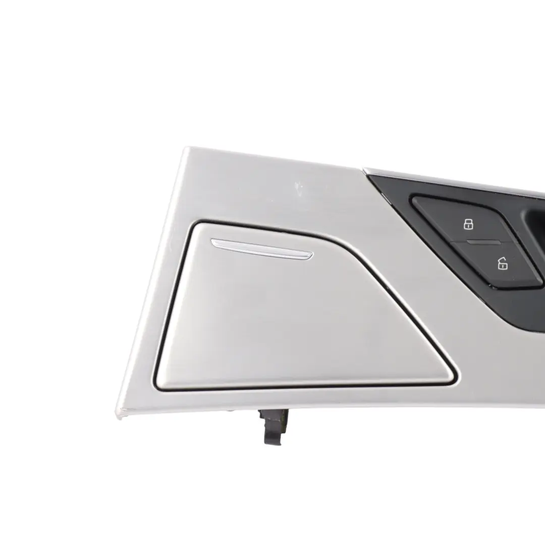 Door Card Strip Aluminium Silver Rear Left N/S Trim Panel to Audi A8 D4 with Part number 4H0867086B Audi A8 D4 Door Card Strip Aluminium Silver Rear Left N/S Trim Panel - SKU 4H0867086B - Part number 4H0867086B
