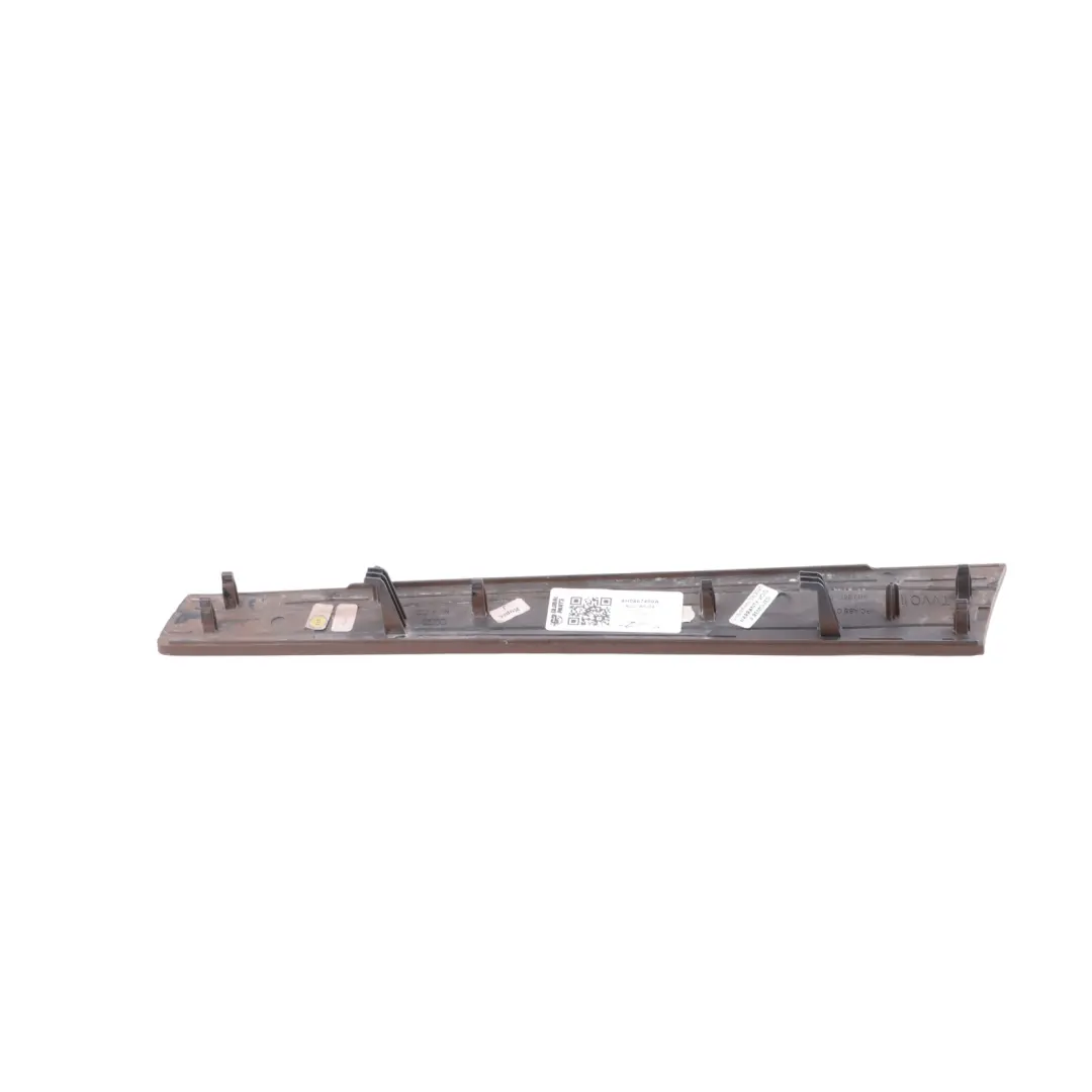 Audi A8 S8 D4 Door Card Liner Trim Strip Cover Front Left N/S Walnut Root/Brown - SKU 4H0867409A - Part number 4H0867409A