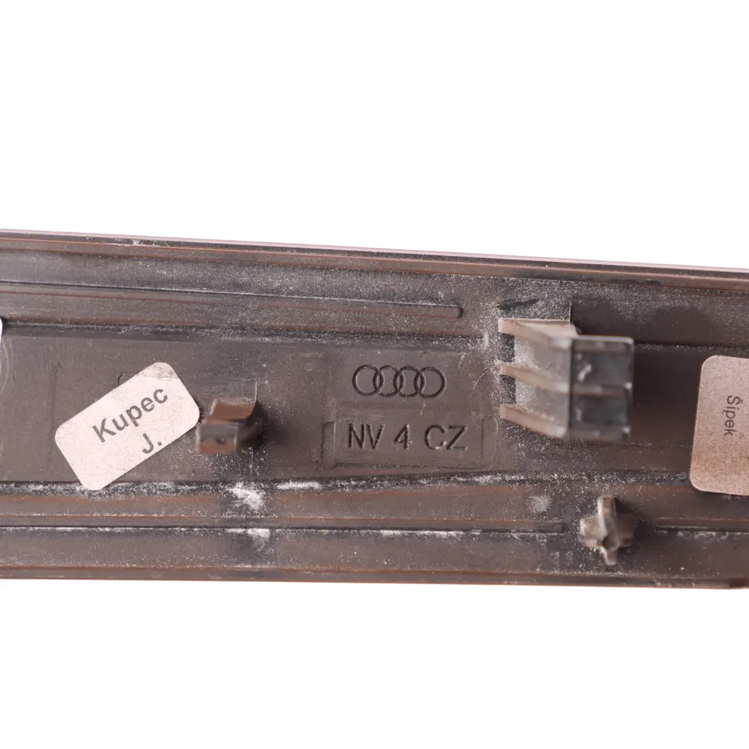 Door Card Liner Trim Strip Cover Front Left N/S Walnut Root/Brown to Audi A8 S8 D4 with Part number 4H0867409A Audi A8 S8 D4 Door Card Liner Trim Strip Cover Front Left N/S Walnut Root/Brown - SKU 4H0867409A - Part number 4H0867409A