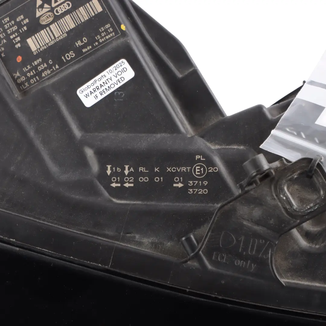 Headlight Headlamp LED Light Lamp Front Right O/S to Audi A8 D4 with Part number 4H0941034C Audi A8 D4 Headlight Headlamp LED Light Lamp Front Right O/S - SKU RHD-4H0941034C - Part number 4H0941034C