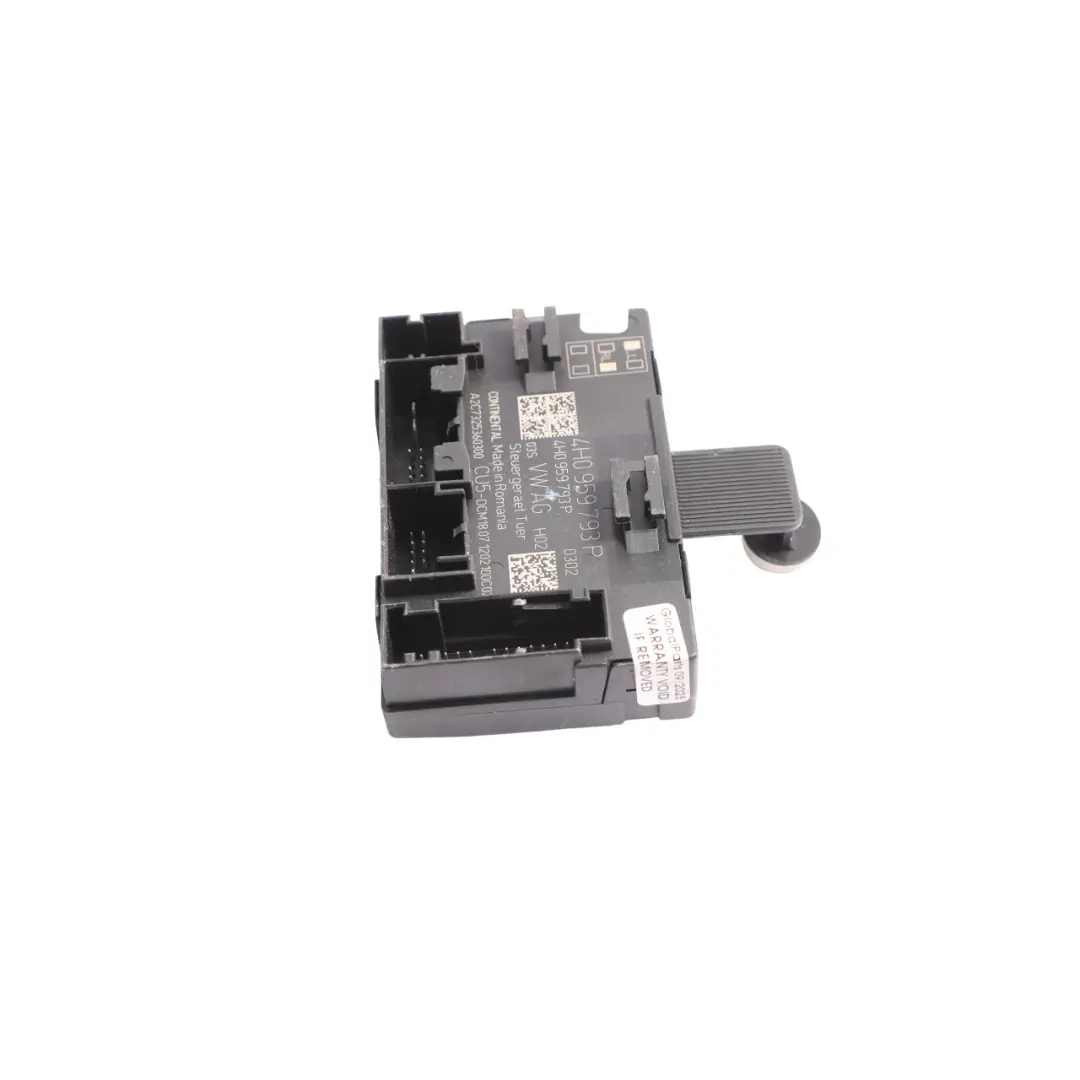 Porsche Cayenne 92A Front Door Control Module Unit ECU Driver's Side - SKU 4H0959793P - Part number 4H0959793P