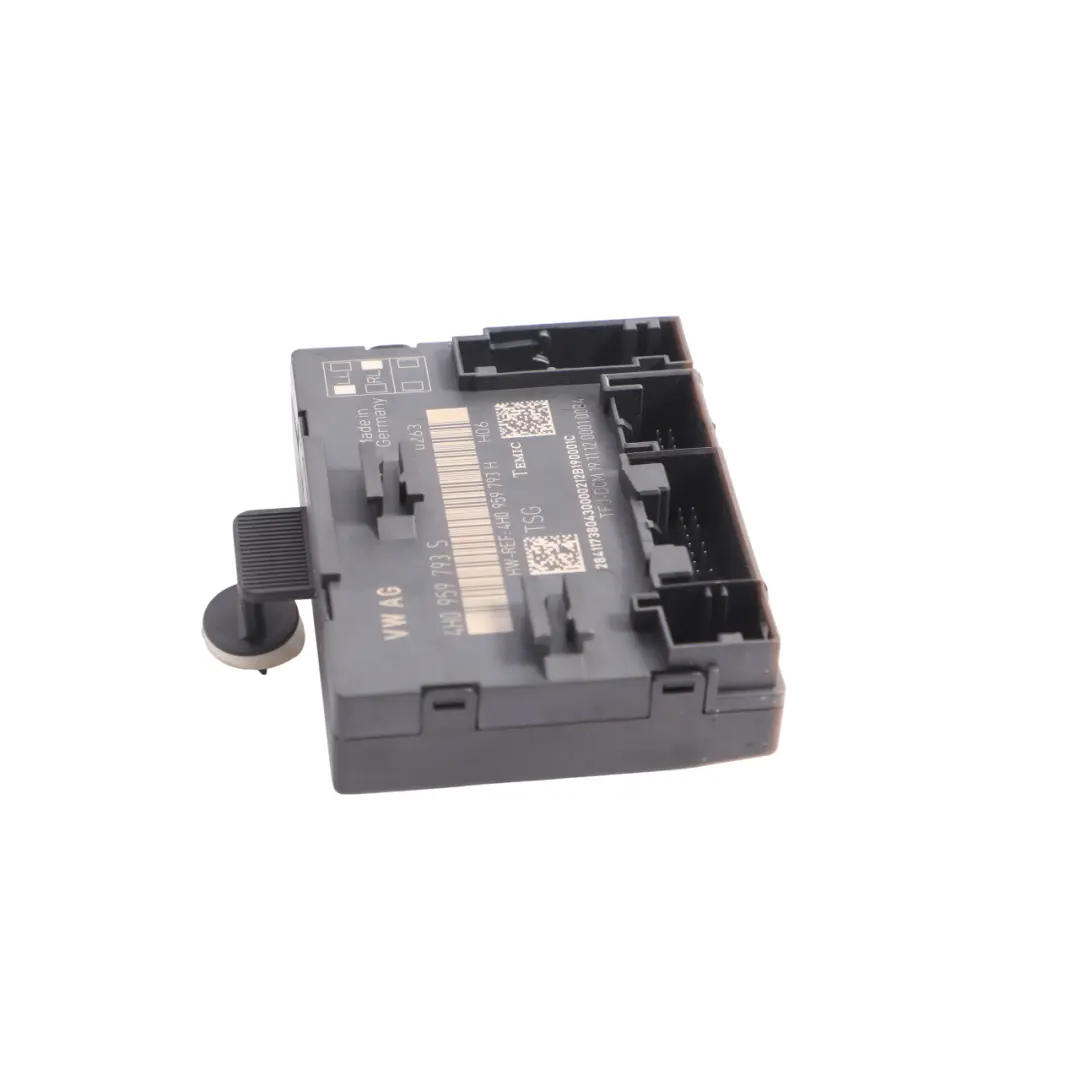Front Door Control Module Unit ECU Driver's Side to Audi A8 D4 with Part number 4H0959793S Audi A8 D4 Front Door Control Module Unit ECU Driver's Side - SKU 4H0959793S - Part number 4H0959793S