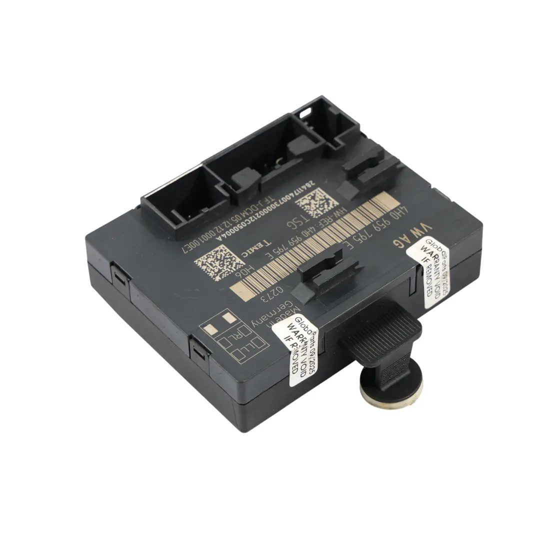 Door Module Control Unit Left Right N/O/S to Audi A8 4H Rear with Part number 4H0959795E Audi A8 4H Rear Door Module Control Unit Left Right N/O/S - SKU 4H0959795E - Part number 4H0959795E