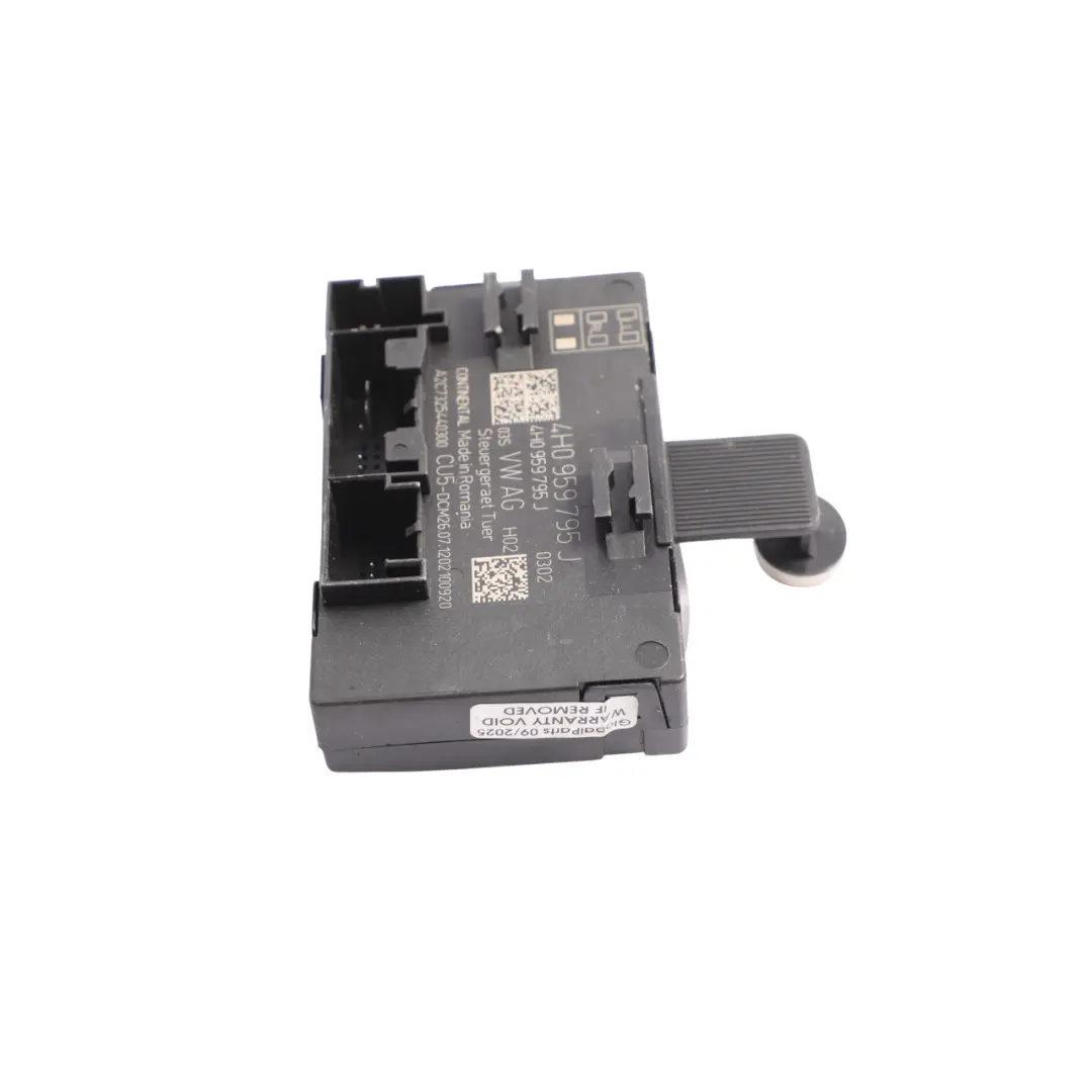 Porsche Cayenne 92A Rear Door Module Control Unit Left Right N/O/S - SKU 4H0959795J - Part number 4H0959795J