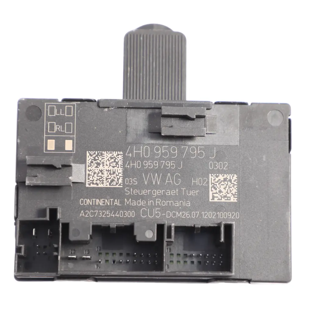 Door Module Control Unit Left Right N/O/S to Porsche Cayenne 92A Rear with Part number 4H0959795J Porsche Cayenne 92A Rear Door Module Control Unit Left Right N/O/S - SKU 4H0959795J - Part number 4H0959795J