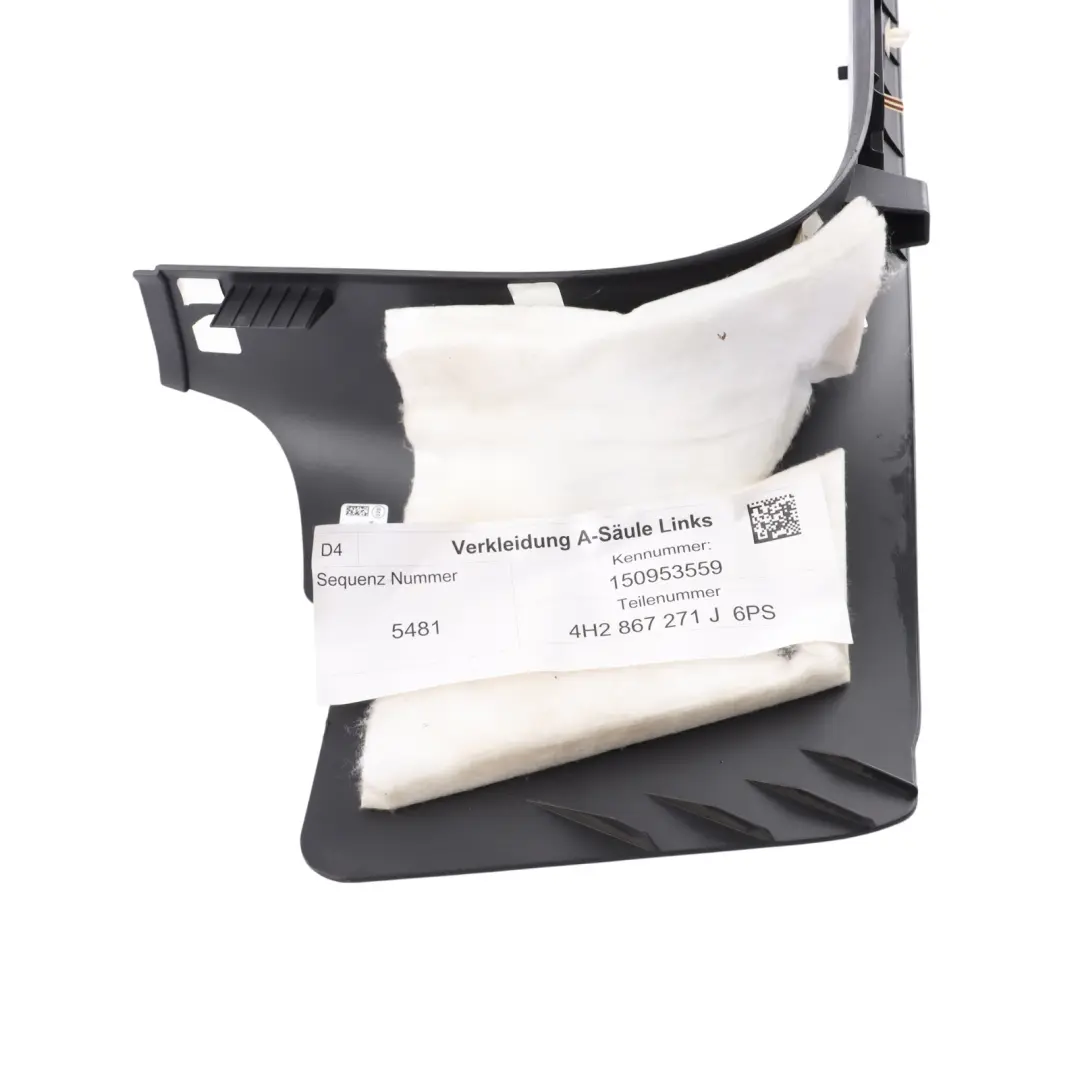 Audi A8 D4 Door Sill Trim Kick Plate Trim Illuminated Front Left N/S - SKU RHD-4H2867271J - Part number 4H2867271J