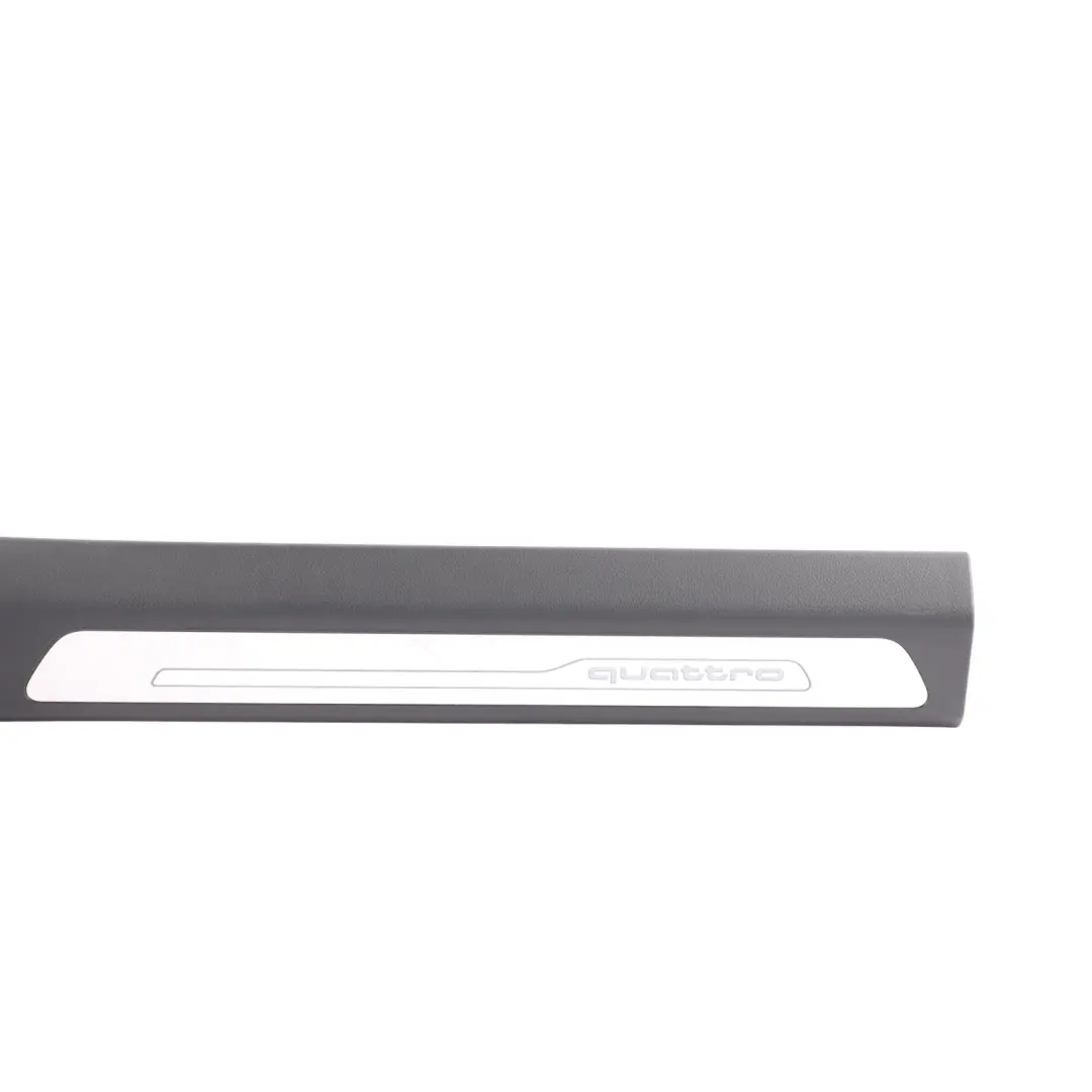 Door Sill Trim Kick Plate Trim Illuminated Front Left N/S to Audi A8 D4 with Part number 4H2867271J Audi A8 D4 Door Sill Trim Kick Plate Trim Illuminated Front Left N/S - SKU RHD-4H2867271J - Part number 4H2867271J