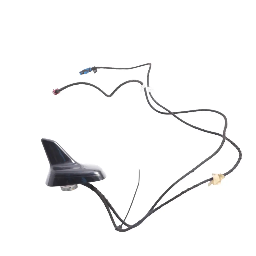 Roof Antenna Aerial Shark Fin Orca Black Metallic C9X to Audi Q7 4L with Part number 4L0035503L Audi Q7 4L Roof Antenna Aerial Shark Fin Orca Black Metallic C9X - SKU 4L0035503L-ORB - Part number 4L0035503L