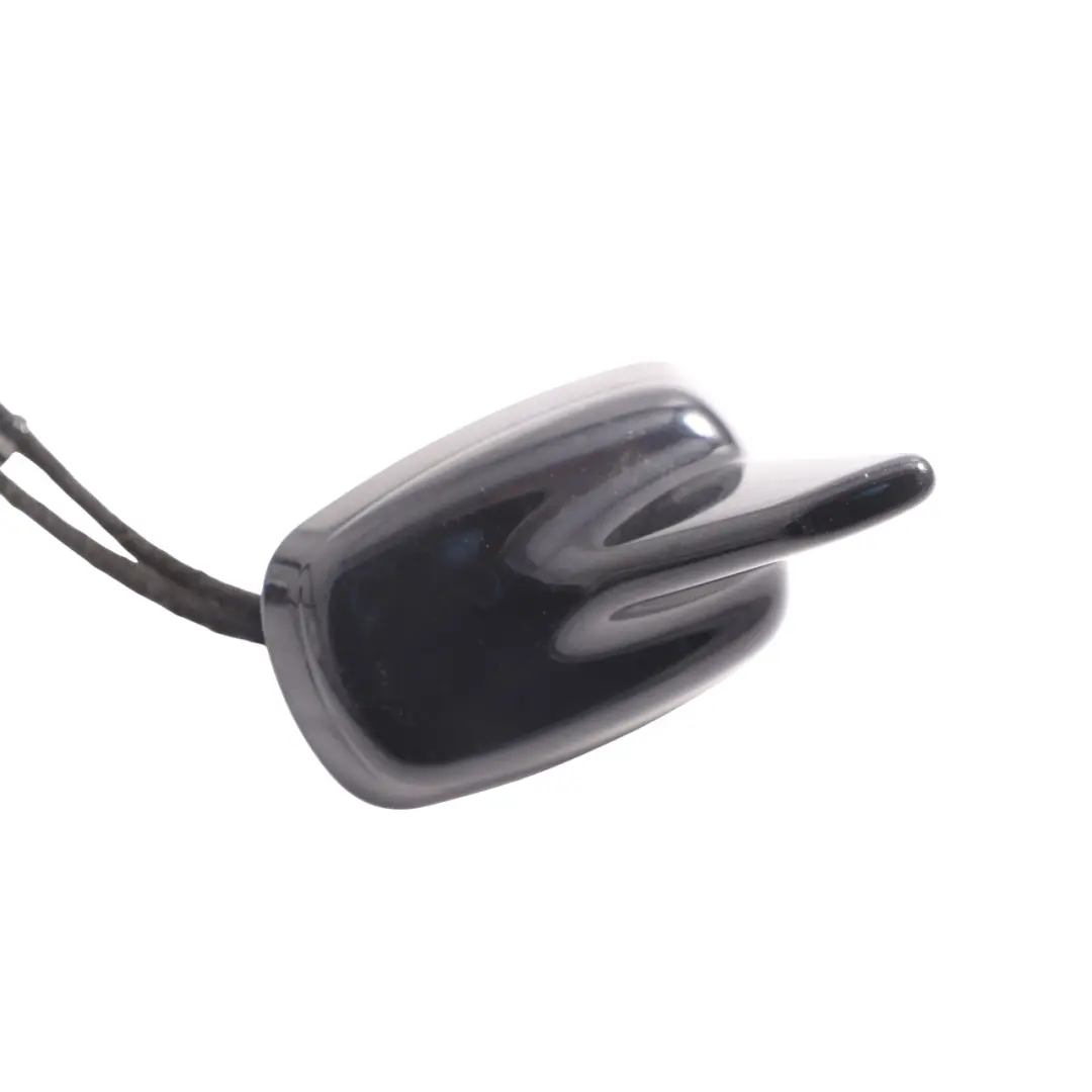 Roof Antenna Aerial Shark Fin Orca Black Metallic C9X to Audi Q7 4L with Part number 4L0035503L Audi Q7 4L Roof Antenna Aerial Shark Fin Orca Black Metallic C9X - SKU 4L0035503L-ORB - Part number 4L0035503L