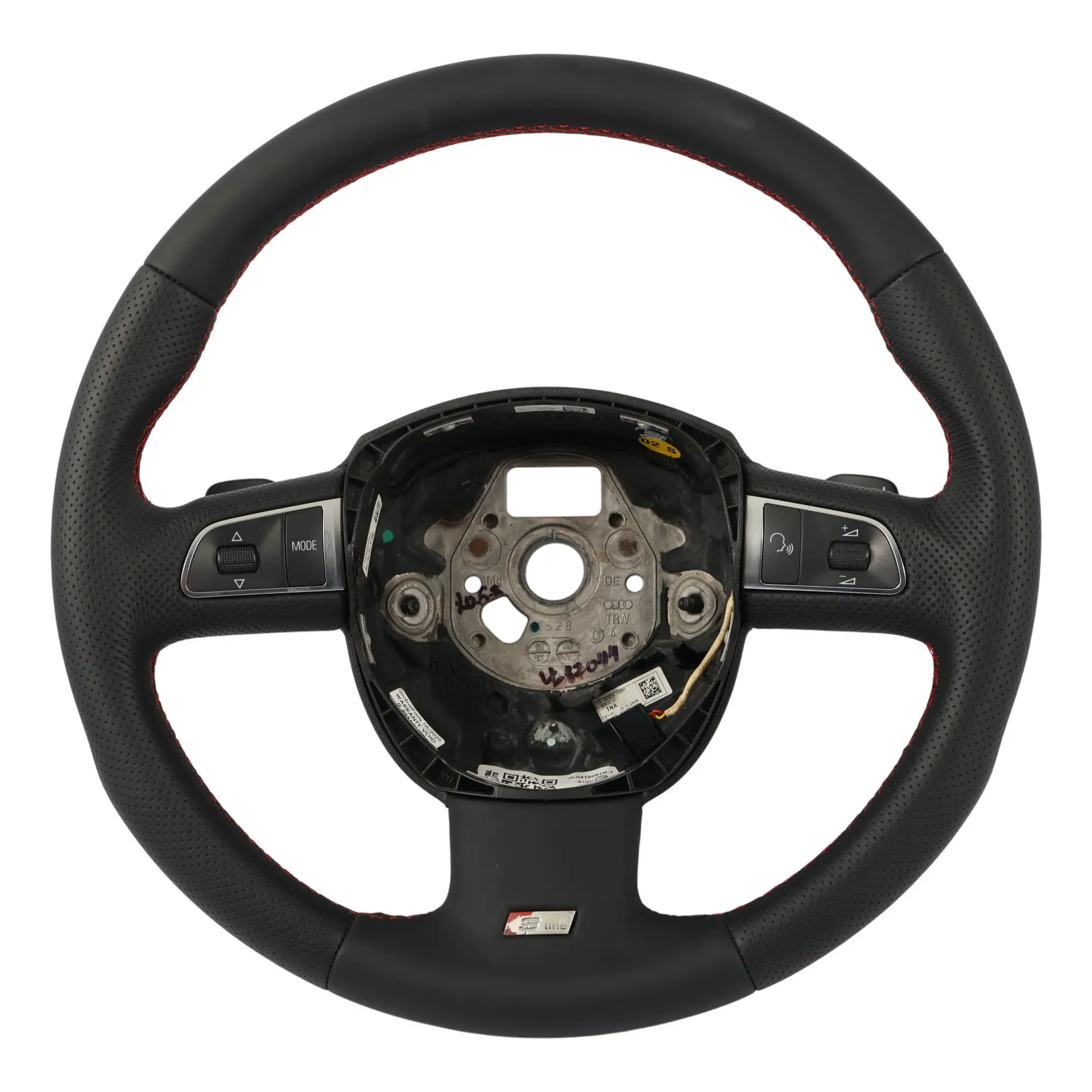 Audi Q7 4L Volante S-Line NUOVO In Pelle Nera Cambio al Volante 4L0419091R