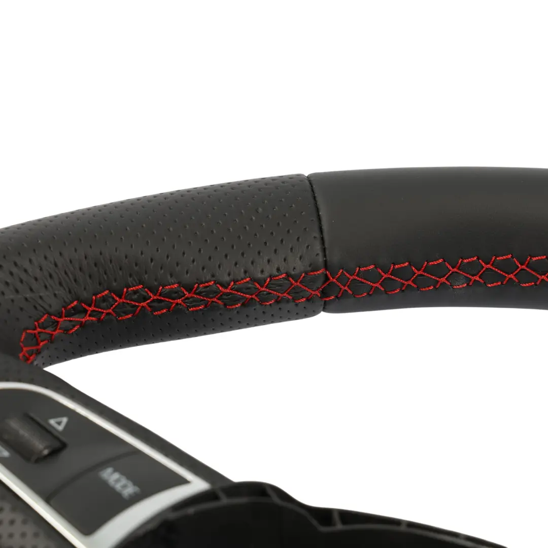 NUOVO In Pelle Nera Cambio al Volante per Audi Q7 4L Volante S-Line con numero di parte 4L0419091R Audi Q7 4L Volante S-Line NUOVO In Pelle Nera Cambio al Volante - SKU 4L0419091R-1 - Numero di parte 4L0419091R