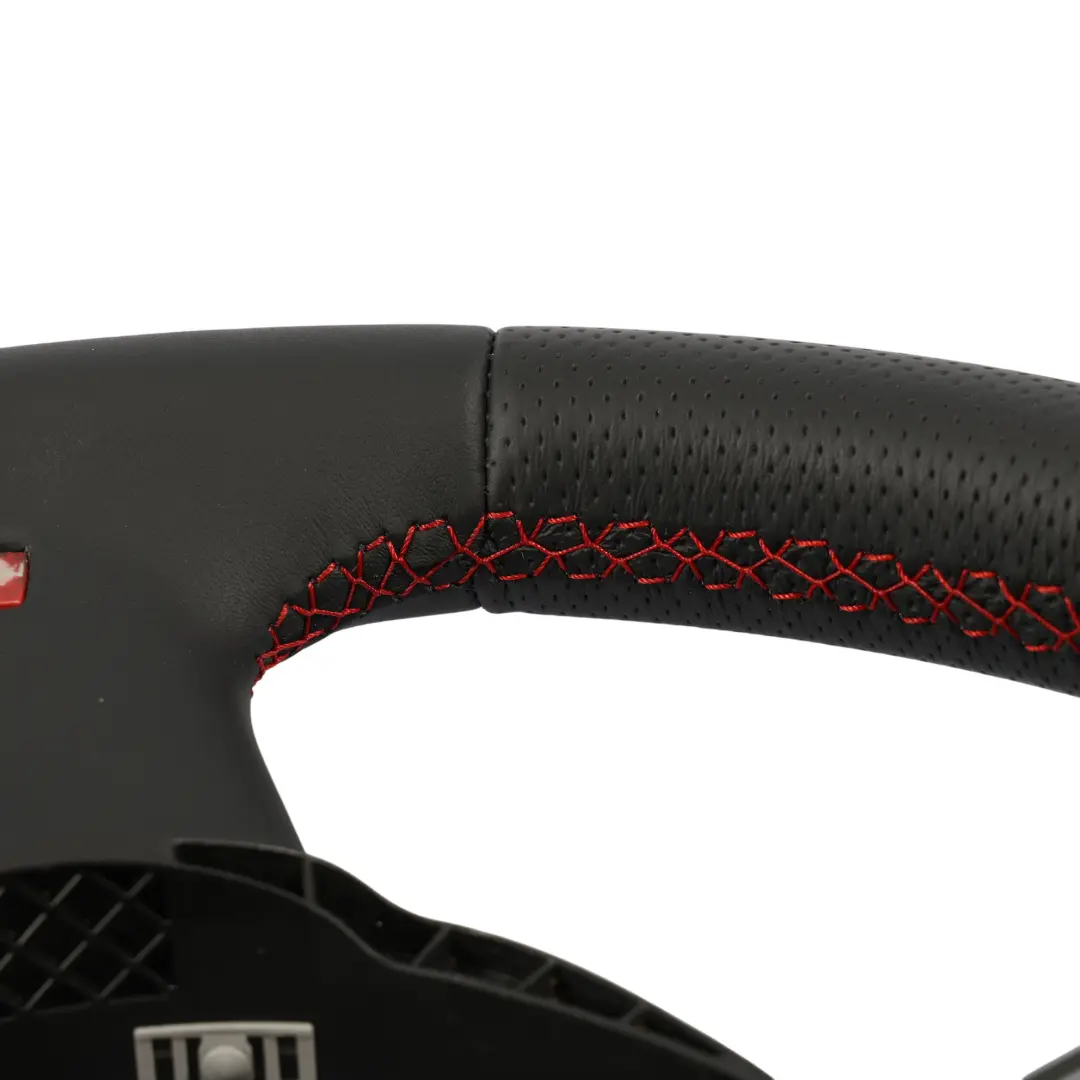 NUOVO In Pelle Nera Cambio al Volante per Audi Q7 4L Volante S-Line con numero di parte 4L0419091R Audi Q7 4L Volante S-Line NUOVO In Pelle Nera Cambio al Volante - SKU 4L0419091R-1 - Numero di parte 4L0419091R