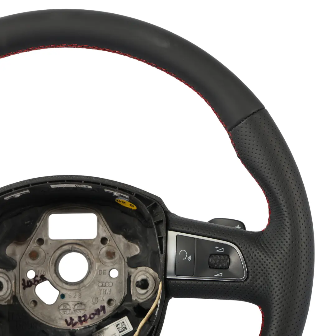 Audi Q7 4L Steering Wheel S-Line NEW Black Leather Paddle Shift - SKU 4L0419091R-1 - Part number 4L0419091R