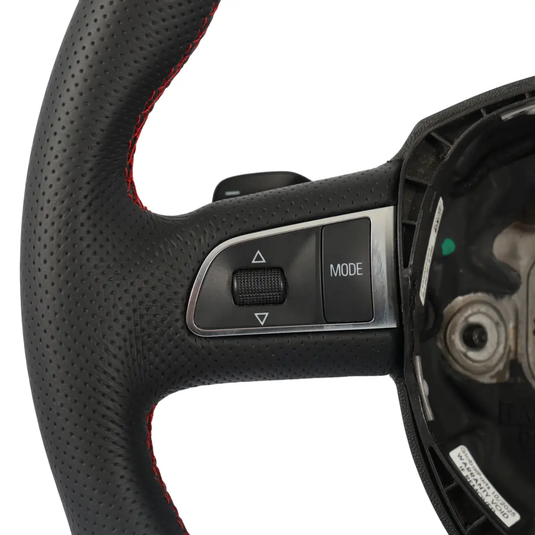 Audi Q7 4L Steering Wheel S-Line NEW Black Leather Paddle Shift - SKU 4L0419091R-1 - Part number 4L0419091R