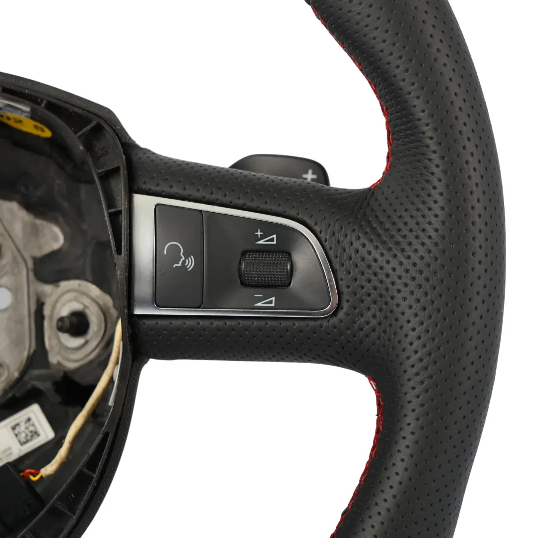 Audi Q7 4L Steering Wheel S-Line NEW Black Leather Paddle Shift - SKU 4L0419091R-1 - Part number 4L0419091R