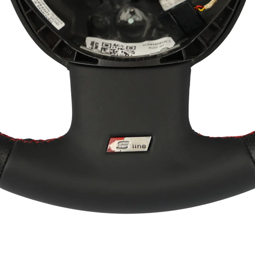 Volant S-Line NEUF Cuir Noir Palettes Changement Vitesse pour Audi Q7 4L à propos du numéro de pièce 4L0419091R Audi Q7 4L Volant S-Line NEUF Cuir Noir Palettes Changement Vitesse - SKU 4L0419091R-1 - Numéro de pièce 4L0419091R