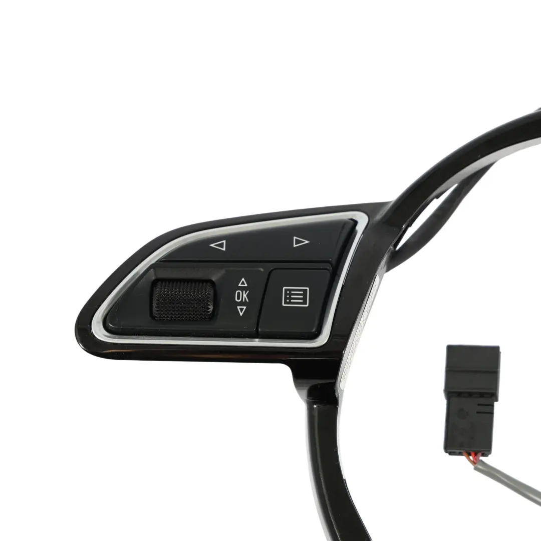 Audi Q7 4L Lenk Rad Schalter Taste Trim Abdeckung Rahmen Schwarz - SKU 4L0419689A-2 - Teilenummer 4L0419689A