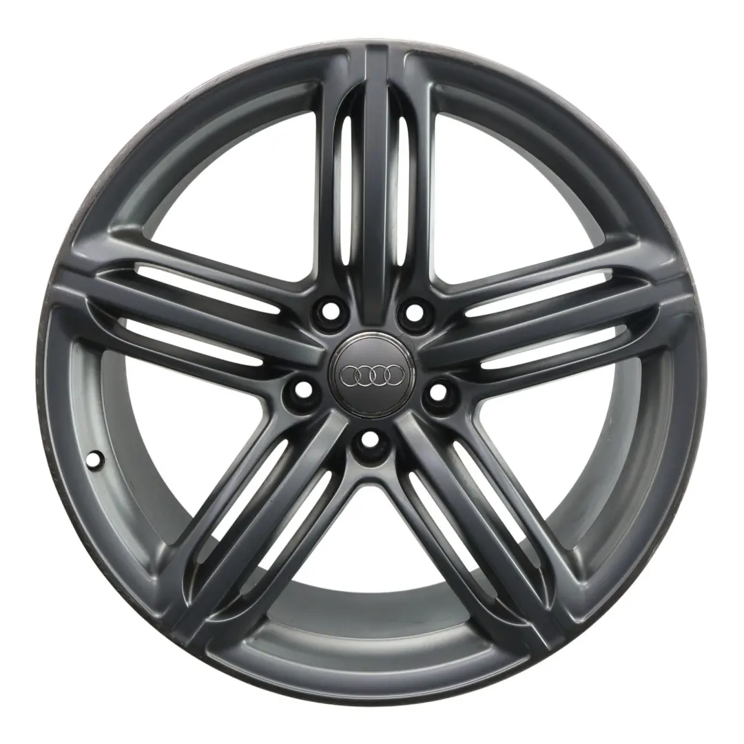 Audi Q7 4L Jante Alliage Anthracite 21" 10J ET:44 Rayons Étoile - SKU 4L0601025BK-1 - Numéro de pièce 4L0601025BK