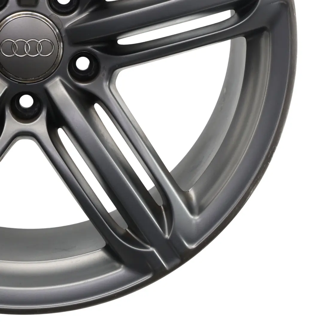 Audi Q7 4L Antracite Cerchio In Lega 21" 10J ET:44 Star Spoke - SKU 4L0601025BK-1 - Numero di parte 4L0601025BK