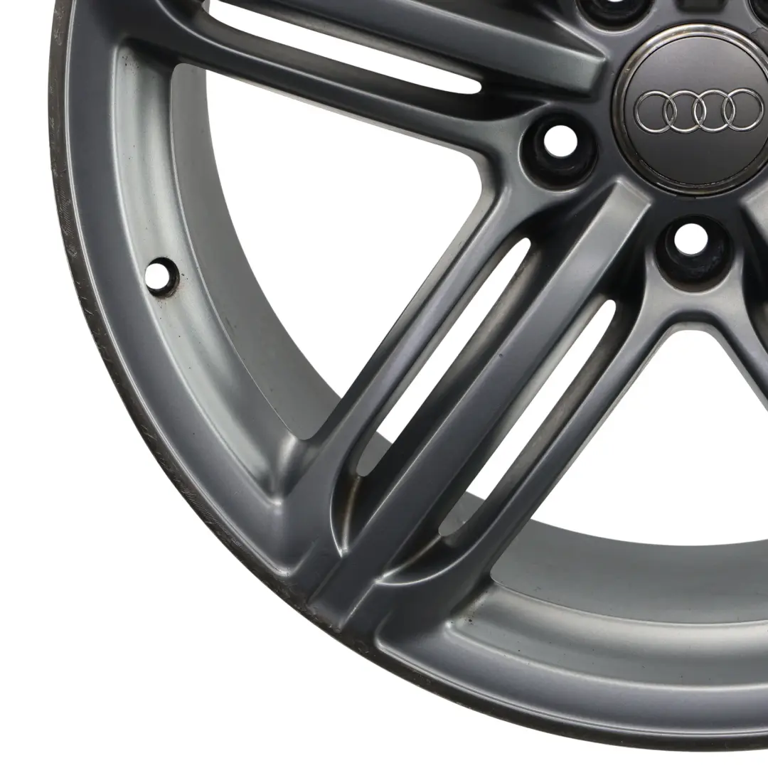 Audi Q7 4L Anthracite Wheel Alloy Rim 21" 10J ET:44 Star Spoke - SKU 4L0601025BK-1 - Part number 4L0601025BK