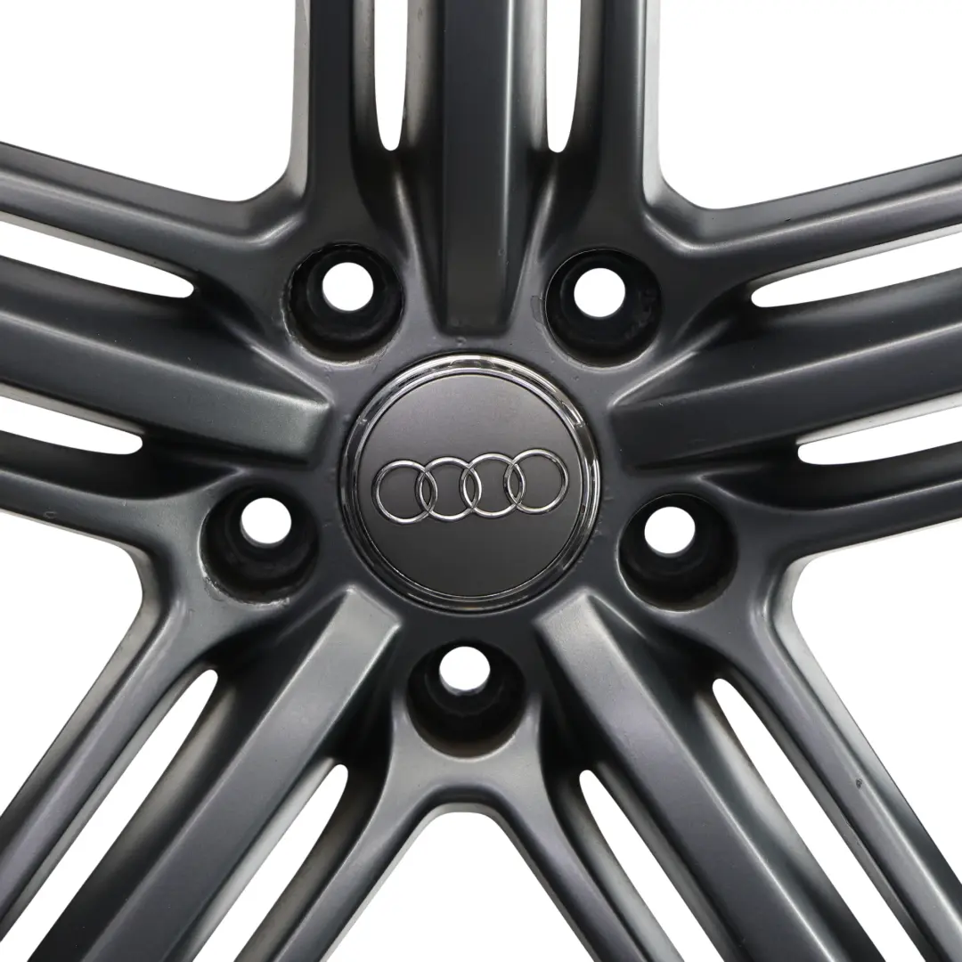 Audi Q7 4L Jante En Alliage Anthracite 21" 10J ET:44 À Rayons Étoile - SKU 4L0601025BK-2 - Numéro de pièce 4L0601025BK