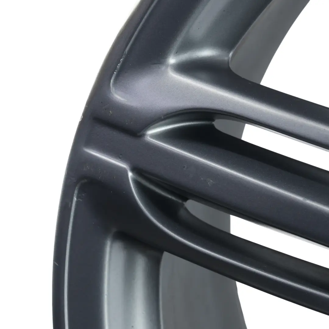 Audi Q7 4L Anthracite Wheel Alloy Rim 21" 10J ET:44 Star Spoke - SKU 4L0601025BK-2 - Part number 4L0601025BK