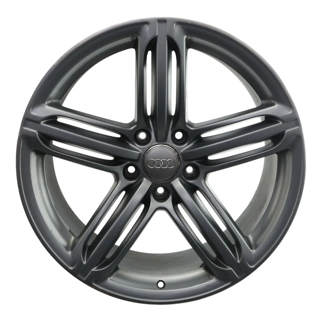 Audi Q7 4L Anthracite Wheel Alloy Rim 21" Star Spoke 10J ET:44 - SKU 4L0601025BK-3 - Part number 4L0601025BK