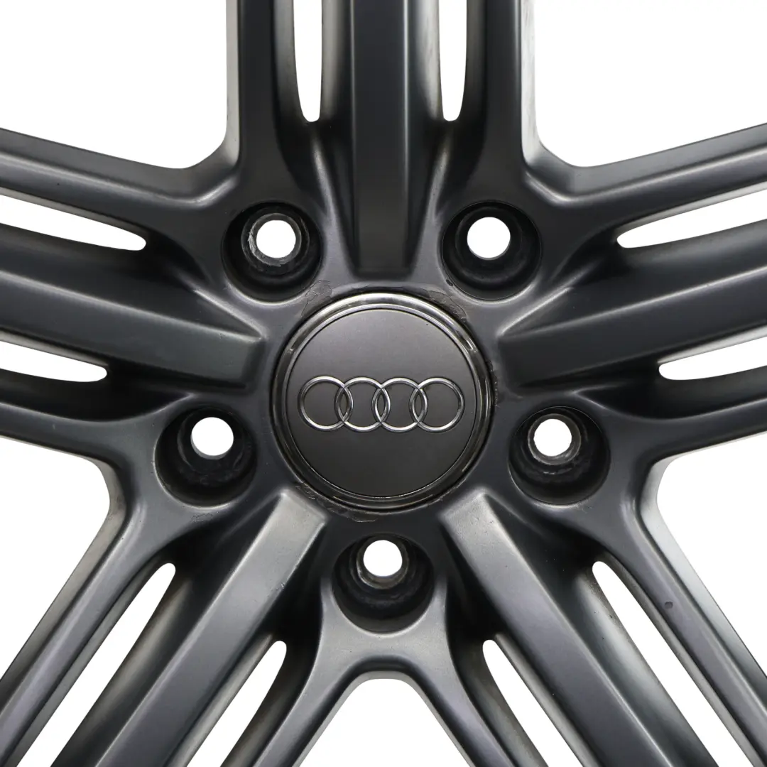 Audi Q7 4L Anthracite Wheel Alloy Rim 21" Star Spoke 10J ET:44 - SKU 4L0601025BK-3 - Part number 4L0601025BK