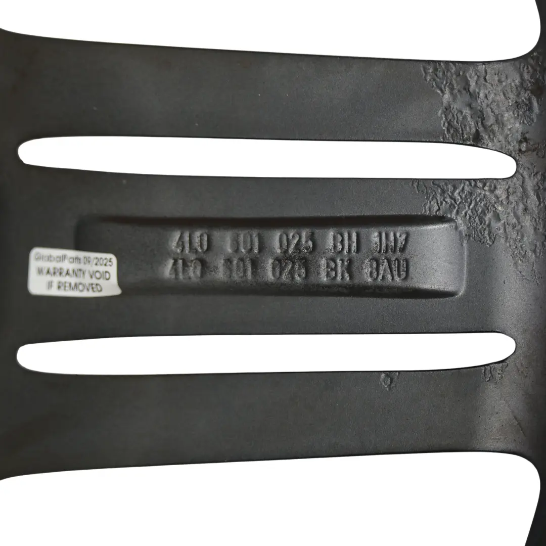 Anthracite Wheel Alloy Rim 21" 10J ET:44 Star Spoke to Audi Q7 4L with Part number 4L0601025BK Audi Q7 4L Anthracite Wheel Alloy Rim 21" 10J ET:44 Star Spoke - SKU 4L0601025BK-4 - Part number 4L0601025BK