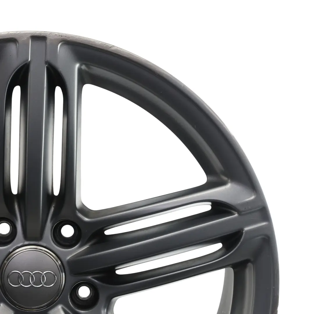 Audi Q7 4L Anthracite Wheel Alloy Rim 21" 10J ET:44 Star Spoke - SKU 4L0601025BK-4 - Part number 4L0601025BK